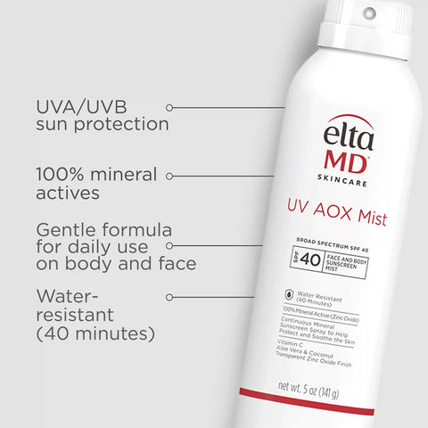 UV AOX Mist Broad Spectrum SPF 40
